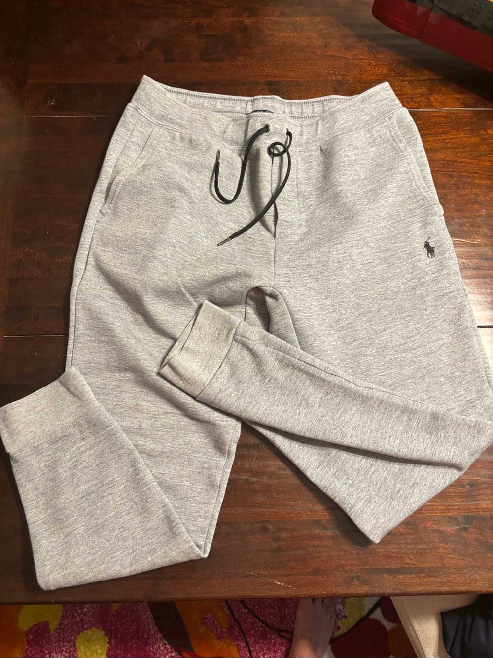 Polo by Ralph Lauren Gray Men's Sweatpants medium